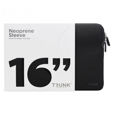 TRUNK Neopren Sleeve für MacBook Pro 16", schwarz