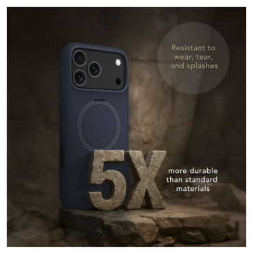DBRAMANTE Roskilde MagSafe Kickstand ICON für iPhone 18 Pro - Deep Water