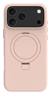 DBRAMANTE Roskilde MagSafe Kickstand ICON für iPhone 18 Pro - Pink Sand