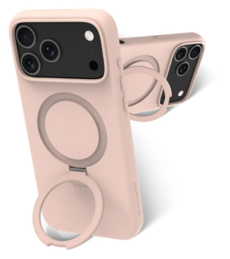 DBRAMANTE Roskilde MagSafe Kickstand ICON für iPhone 18 Pro - Pink Sand