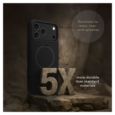 DBRAMANTE Roskilde MagSafe Kickstand ICON für iPhone 18 Pro Max - Midnight