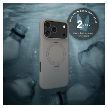 DBRAMANTE Roskilde MagSafe Kickstand ICON für iPhone 18 Pro Max - River Stone