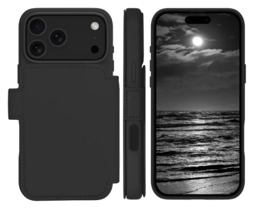 DBRAMANTE Lynge Magsafe ICON 2-in1 Folio Case für iPhone 18 Pro Max - Midnight