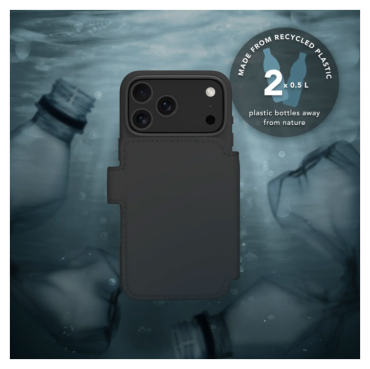 DBRAMANTE Lynge Magsafe ICON 2-in1 Folio Case für iPhone 18 Pro Max - Midnight