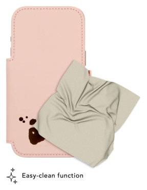 DBRAMANTE Lynge Magsafe ICON 2-in1 Folio Case für iPhone 18 Pro Max - Pink Sand