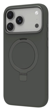 DBRAMANTE Roskilde MagSafe Kickstand ICON für iPhone 18 Pro - Forest Shadow