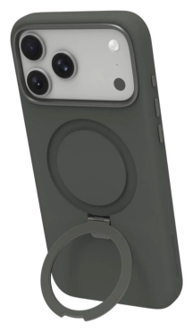DBRAMANTE Roskilde MagSafe Kickstand ICON für iPhone 18 Pro - Forest Shadow