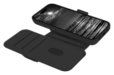DBRAMANTE Lynge Magsafe ICON 2-in1 Folio Case für iPhone 18 Pro - Midnight