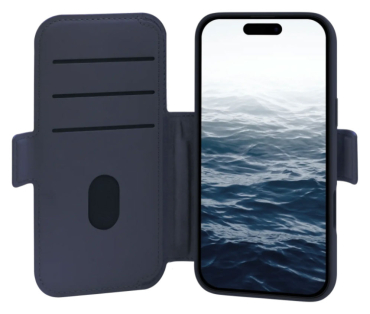 DBRAMANTE Lynge Magsafe ICON 2-in1 Folio Case für iPhone 18 Pro - Deep Water