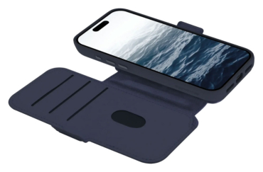 DBRAMANTE Lynge Magsafe ICON 2-in1 Folio Case für iPhone 18 Pro - Deep Water
