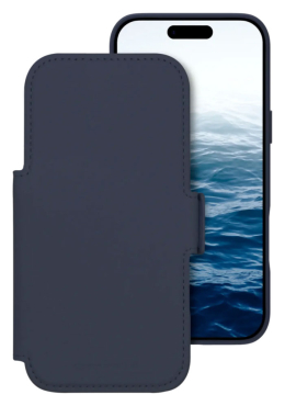 DBRAMANTE Lynge Magsafe ICON 2-in1 Folio Case für iPhone 18 Pro - Deep Water