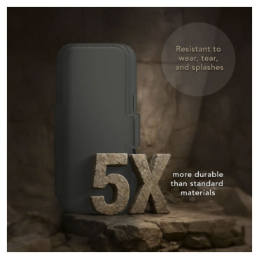 DBRAMANTE Lynge Magsafe ICON 2-in1 Folio Case für iPhone 18 Pro - Forest Shadow