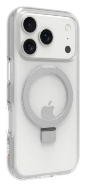 DBRAMANTE Iceland Ultra D3O MagSafe Kickstand für iPhone 18 Pro - Clear