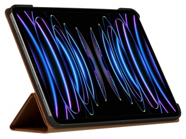 DBRAMANTE Risskov iPad Folio Case für iPad Air 10.9" (5/4.Gen.) / iPad Pro 11" (4/3/2.Gen.), braun