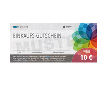 Gutschein 10 Euro (Versand per Post)