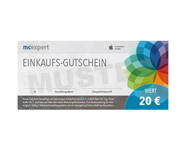 Gutschein 20 Euro (Versand per Post)