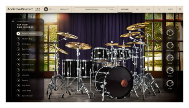 XLN AUDIO Addictive Drums 2: Hip Hop and Gospel ADpak (Download)