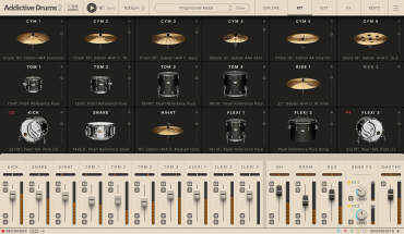 XLN AUDIO Addictive Drums 2: Progressive Metal ADpak (Download)