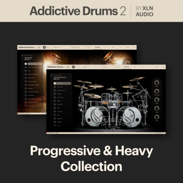 XLN AUDIO Addictive Drums 2: Progressive & Heavy Collection  (Download)