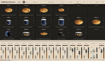 XLN AUDIO Addictive Drums 2: Studio Pop ADpak (Download)