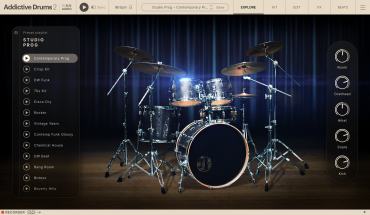 XLN AUDIO Addictive Drums 2: Studio Prog ADpak (Download)
