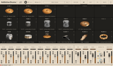 XLN AUDIO Addictive Drums 2: Black Oyster ADpak (Download)