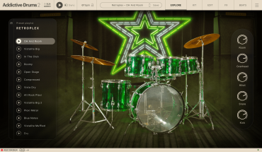 XLN AUDIO Addictive Drums 2: Retroplex ADpak (Download)