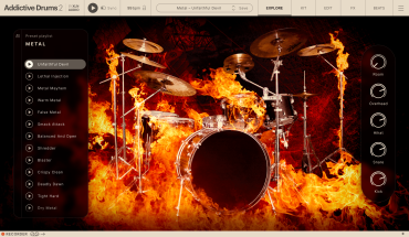 XLN AUDIO Addictive Drums 2: Metal ADpak (Download)
