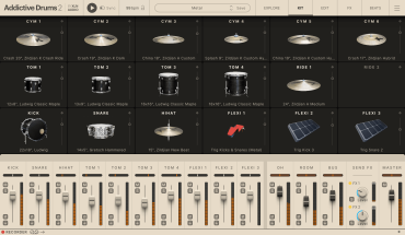 XLN AUDIO Addictive Drums 2: Metal ADpak (Download)