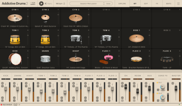 XLN AUDIO Addictive Drums 2: Session Percussion ADpak (Download)
