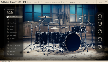 XLN AUDIO Addictive Drums 2: Black Velvet ADpak (Download)