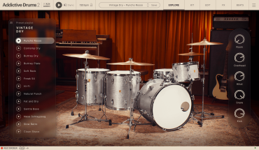 XLN AUDIO Addictive Drums 2: Vintage Dry ADpak (Download)