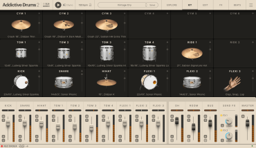XLN AUDIO Addictive Drums 2: Vintage Dry ADpak (Download)