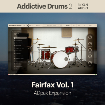 XLN AUDIO Addictive Drums 2: Fairfax Vol. 1 ADpak (Download)