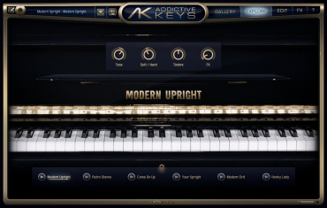 XLN AUDIO AK: Modern Upright (Download)