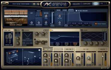 XLN AUDIO AK: Modern Upright (Download)