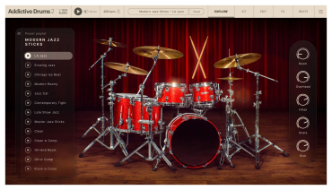 XLN AUDIO Addictive Drums 2: Jazz Collection  (Download)