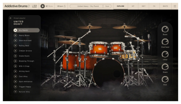 XLN AUDIO Addictive Drums 2: Heavy Rock Collection (Download)