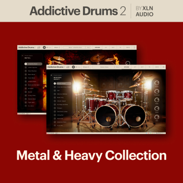 XLN AUDIO Addictive Drums 2: Metal & Heavy Collection  (Download)