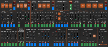 CHERRY AUDIO Cherry Audio Quadra Synthesizer (Download)