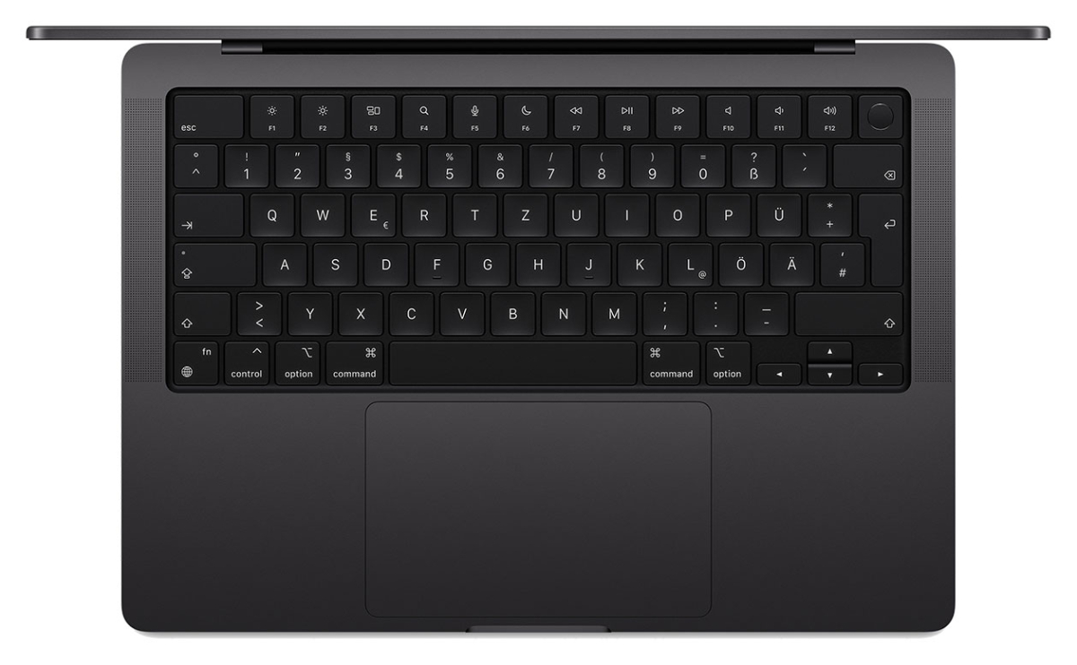 APPLE MacBook Pro 14" M5, 10C CPU, 10C GPU, 24GB, 1TB, SD, space schwarz