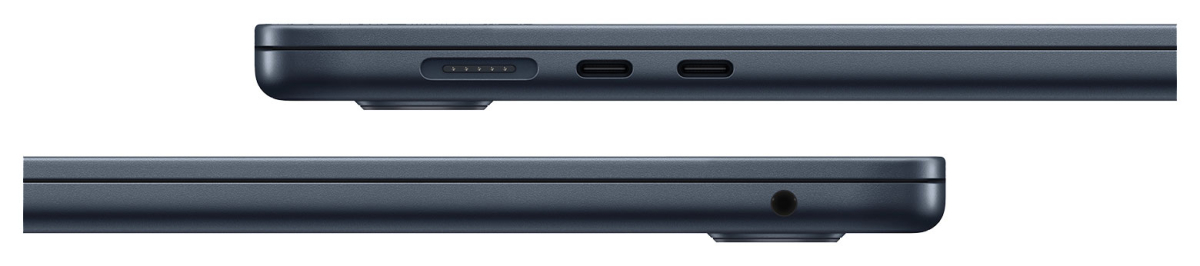 APPLE MacBook Air 15" M5, 10C CPU, 10C GPU, 24GB, 1TB, mitternacht