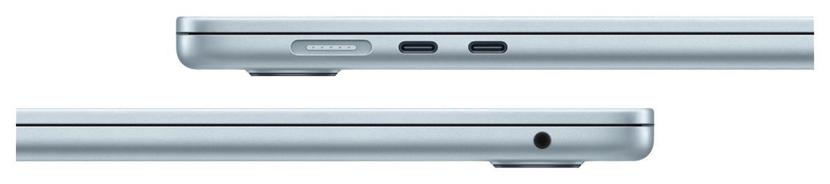 APPLE MacBook Air 15" M5, 10C CPU, 10C GPU, 24GB, 1TB, himmelblau