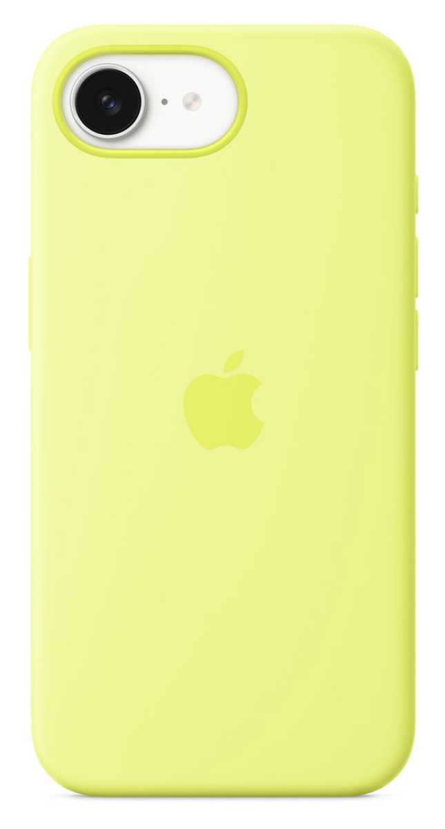 APPLE iPhone 16e Silikon Case, neongelb