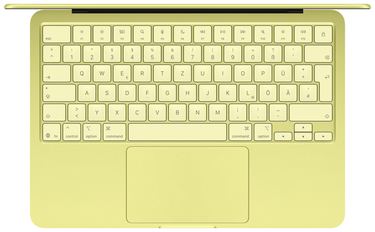 APPLE MacBook Neo 13" A18 Pro, 6C CPU, 5C GPU, 8GB, 256GB, zitrus