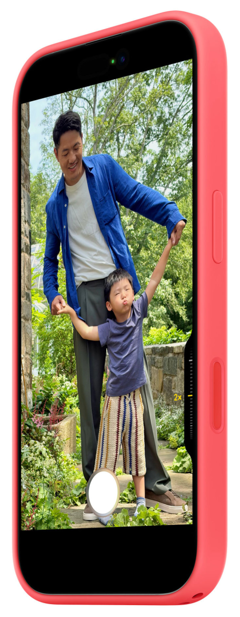 APPLE iPhone 17 Silikon Case mit MagSafe - Guavepink