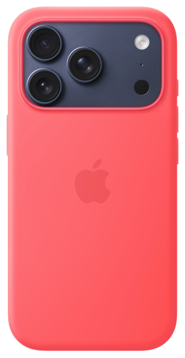 APPLE iPhone 17 Pro Silikon Case mit MagSafe - Guavepink