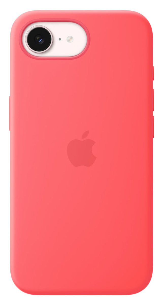 APPLE iPhone 17e Silikon Case mit MagSafe, Helle Guave