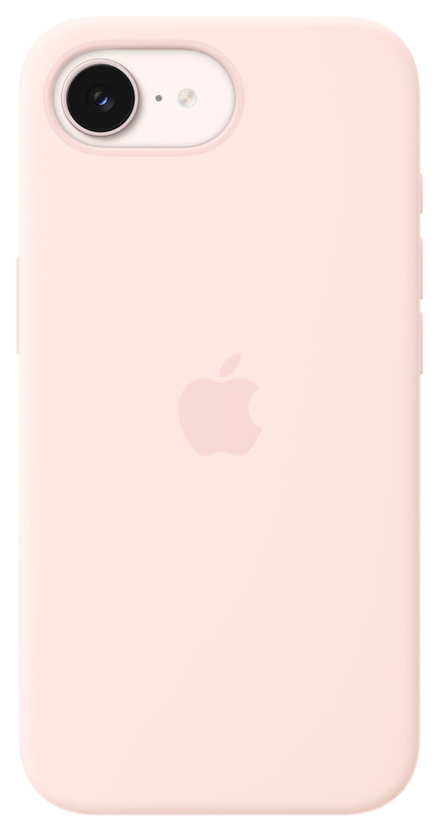 APPLE iPhone 17e Silikon Case mit MagSafe, Zartrosa