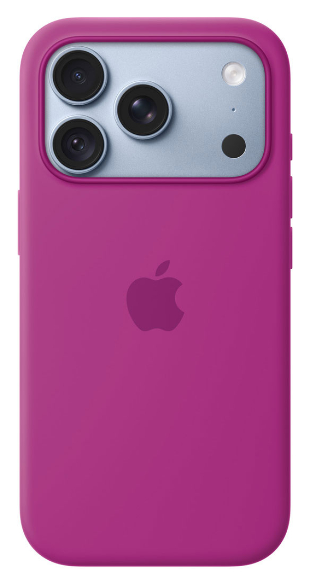 APPLE iPhone 18 Pro Silikon Case mit MagSafe - Magenta